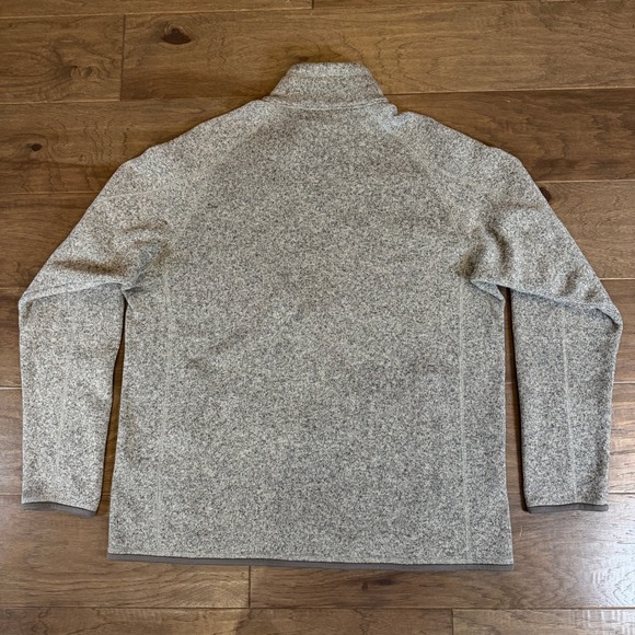Patagonia Mens Better Sweater Full Zip Fleece Jacket Birch White Grey XL - Picture 8 of 8